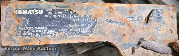 image for item DT4943 2012 Komatsu D65PX-17 dozer