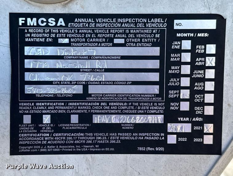 image for item DT6630 1986 Polar Tank Trailers G2-7497 tank trailer