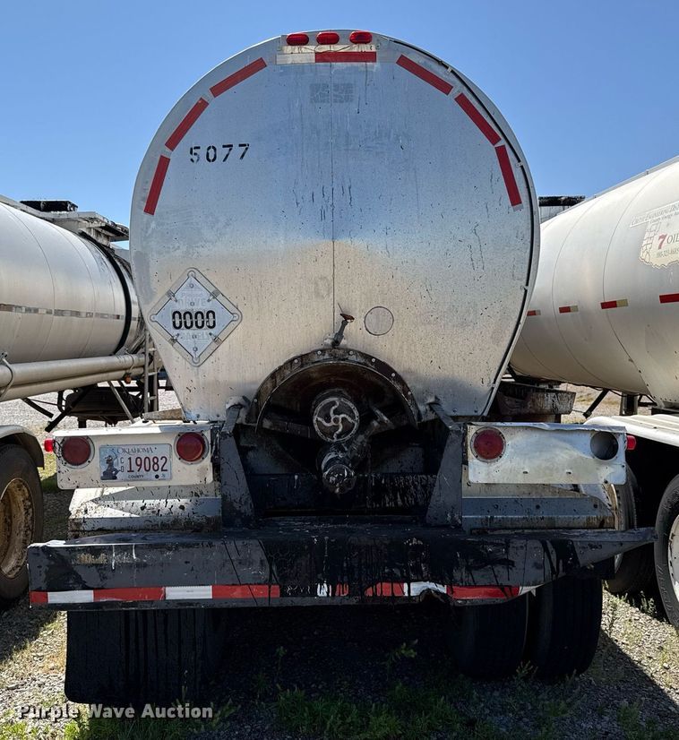 image for item DT6632 1990 Acro Trailers Tank tank trailer