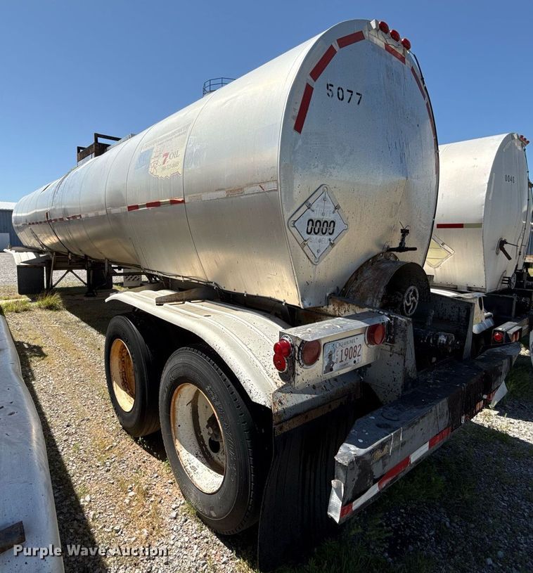 image for item DT6632 1990 Acro Trailers Tank tank trailer