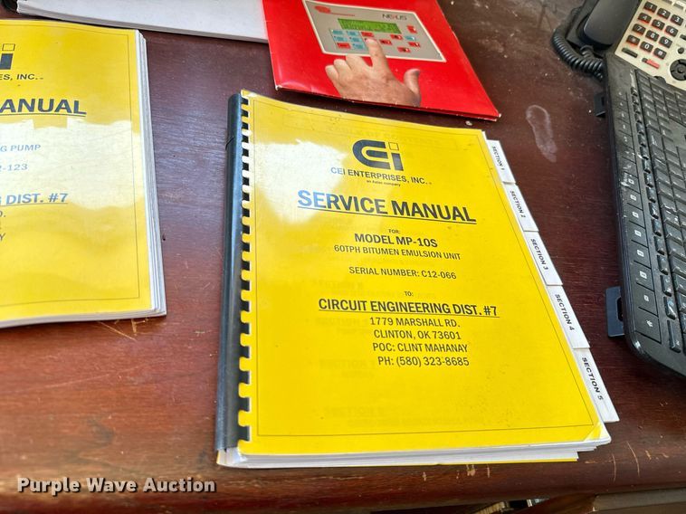 image for item DT6636 2013 CEI Enterprises asphalt emulsion plant