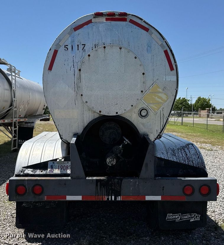 image for item DT6638 1991 Acro Trailers Tank tank trailer
