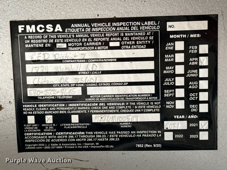 image for item DT6638 1991 Acro Trailers Tank tank trailer