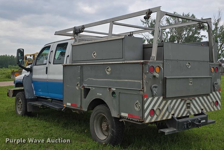 image for item DT6916 2008 GMC C4500 TopKick utility / service truck