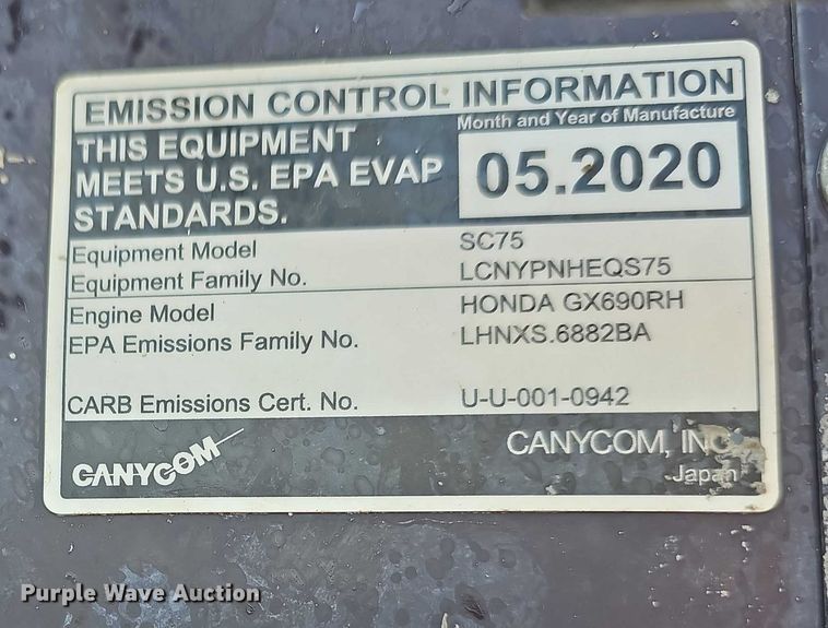 image for item DT6921 Canycom SC75 concrete buggy