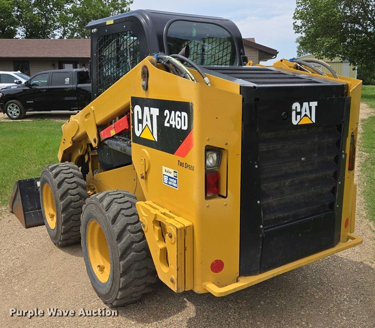 image for item DT7200 2018 Caterpillar 246D skid steer loader