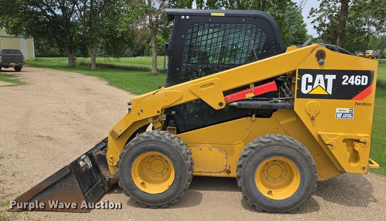 image for item DT7200 2018 Caterpillar 246D skid steer loader