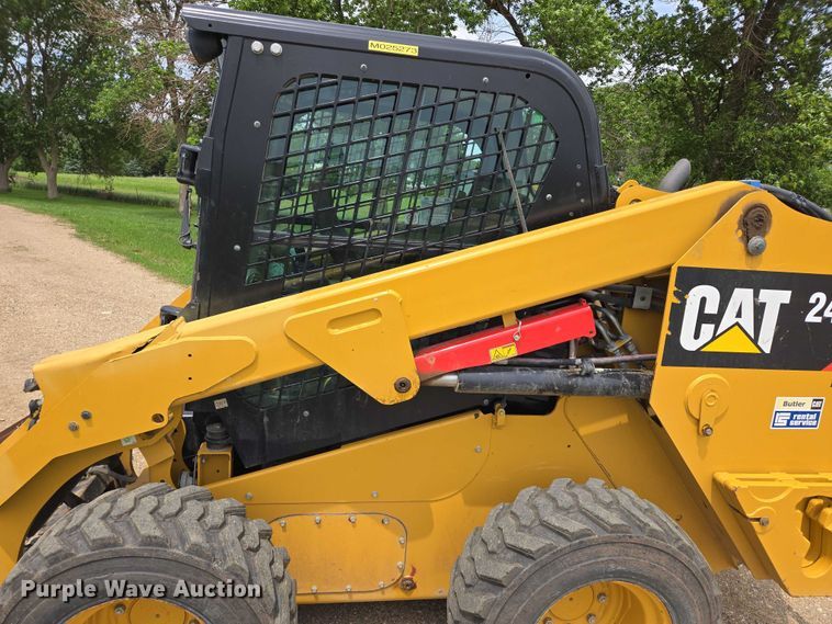 image for item DT7200 2018 Caterpillar 246D skid steer loader