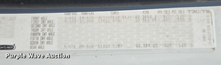 image for item DU7871 2013 Freightliner Business Class M2 digger derrick truck