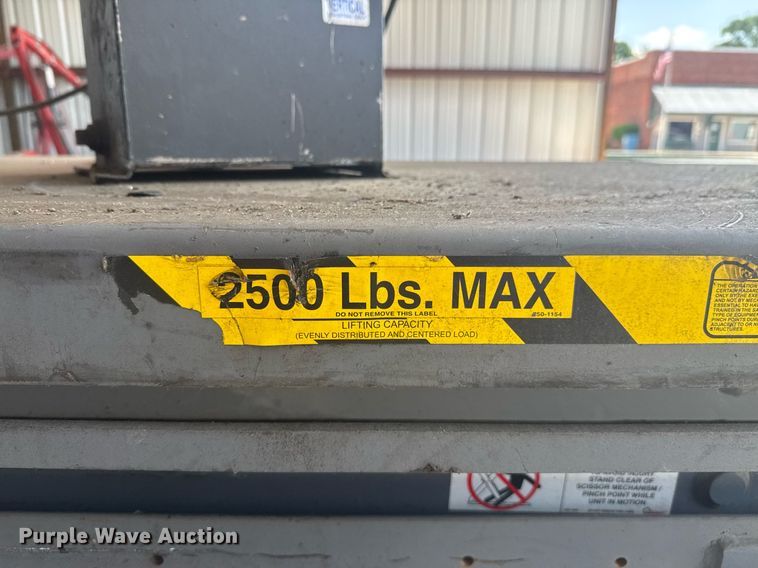 image for item DU9795 Pentalift 12DSL902.5 scissor lift