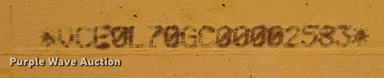 image for item DU9886 2013 Volvo L70G wheel loader