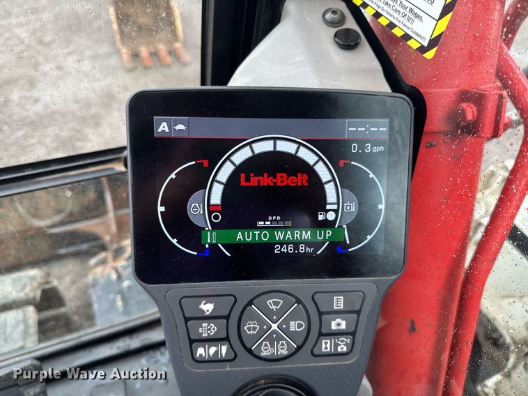 image for item DU9887 Link-Belt 145X3 mini excavator