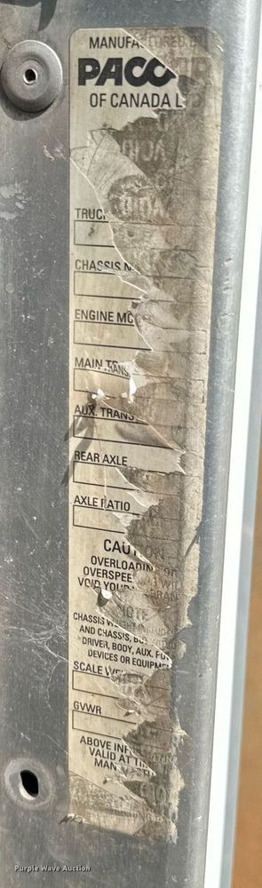 image for item DU9897 2003 Kenworth T300 vacuum truck