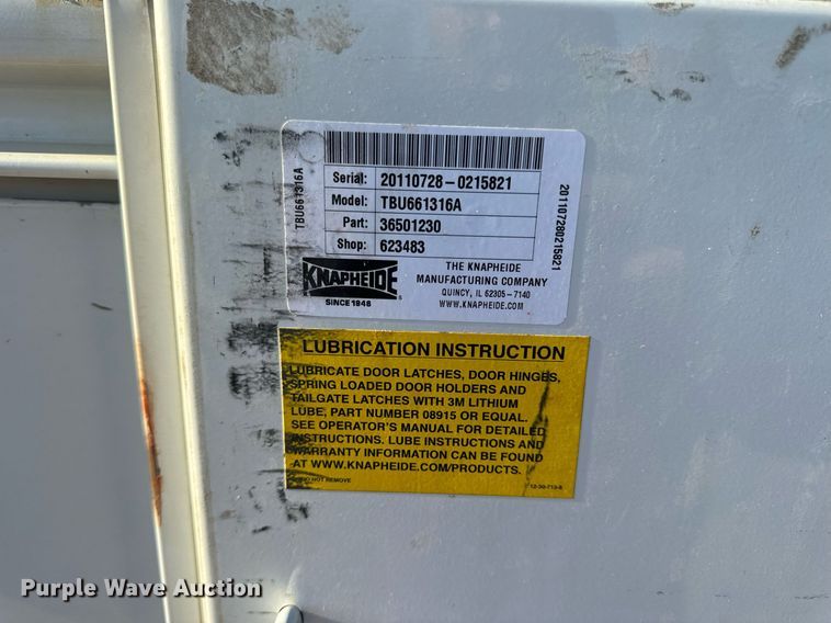 image for item DV1961 2011 Ford F550 Super Duty XL utility / service truck