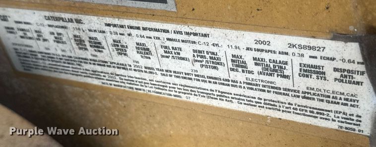 image for item DV4194 2003 International 7600 6X4 dump truck