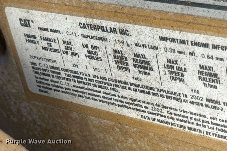 image for item DV4194 2003 International 7600 6X4 dump truck