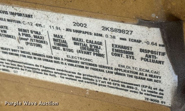 image for item DV4194 2003 International 7600 6X4 dump truck