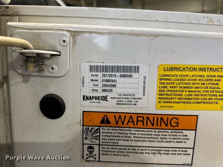 image for item DV4202 2017 Ford F450 Super Duty XL Crew Cab utility / service truck