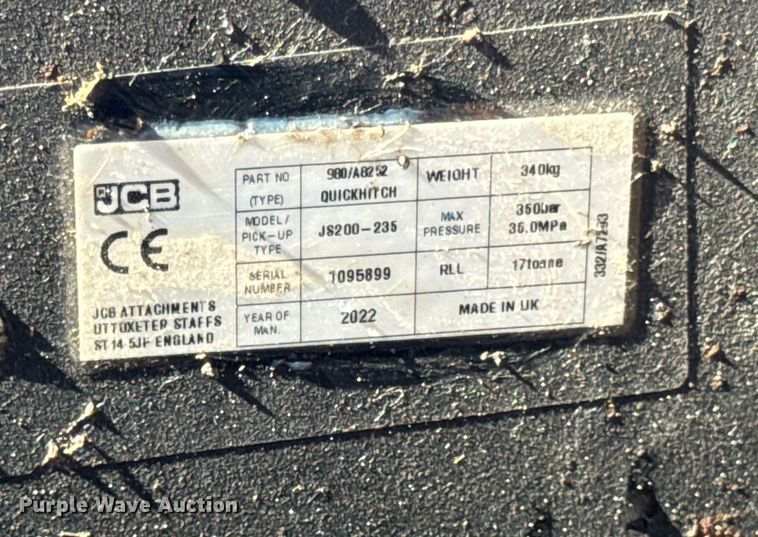 image for item DV4212 2023 JCB 220XLC excavator