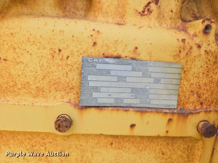 image for item DW7068 Caterpillar  generator