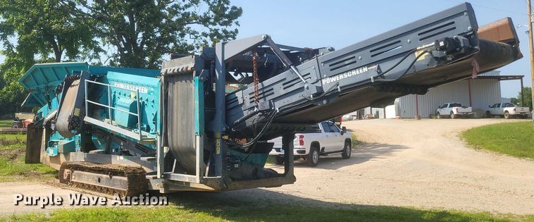 image for item DW7073 2017 Powerscreen Warrior 1800 screening plant