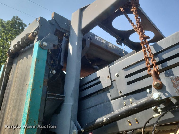 image for item DW7073 2017 Powerscreen Warrior 1800 screening plant