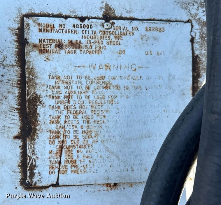 image for item DX5524 (6) auxiliary fuel tanks