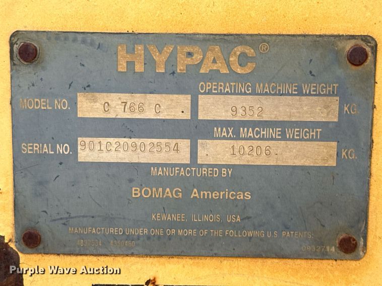 image for item DX5573 Hypac C766C double drum vibratory roller