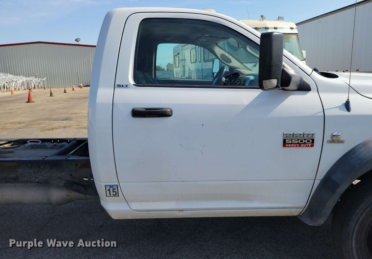 image for item DX7015 2011 Dodge Ram 5500 pickup truck cab and chassis