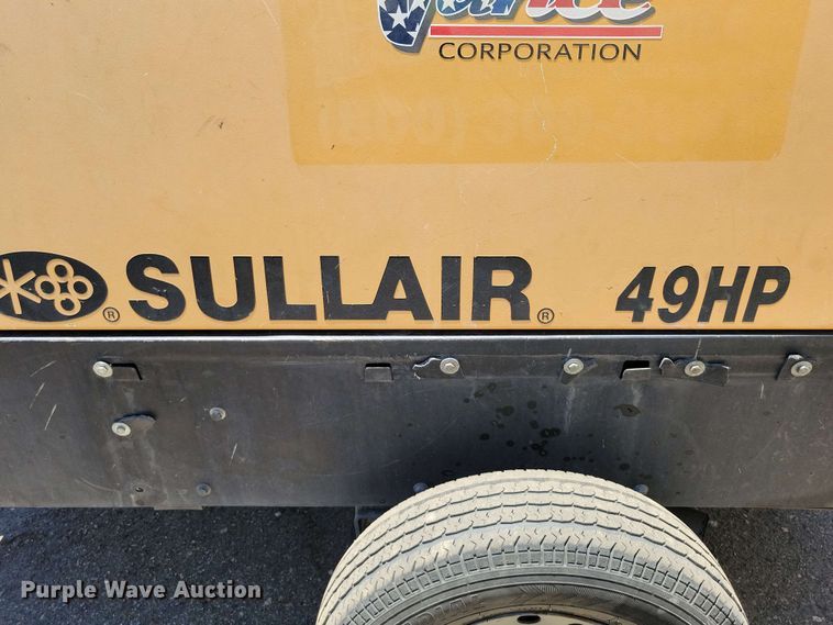 image for item DX7028 Sullair 185 air compressor