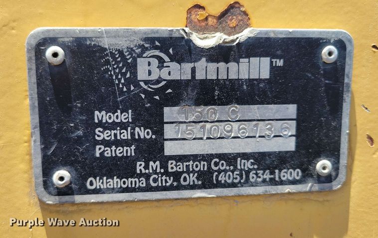 image for item DX7029 Bartmill 150C milling machine