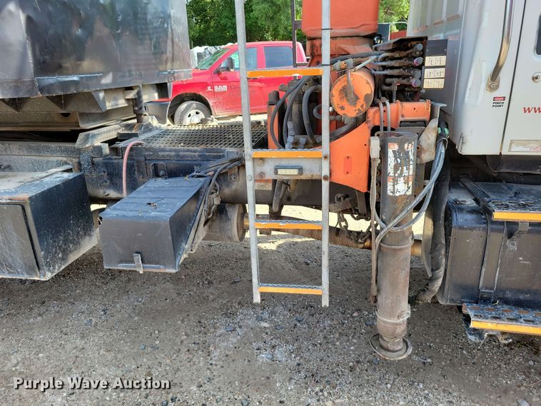 image for item DX7031 2003 Sterling LT8500 grapple crane truck