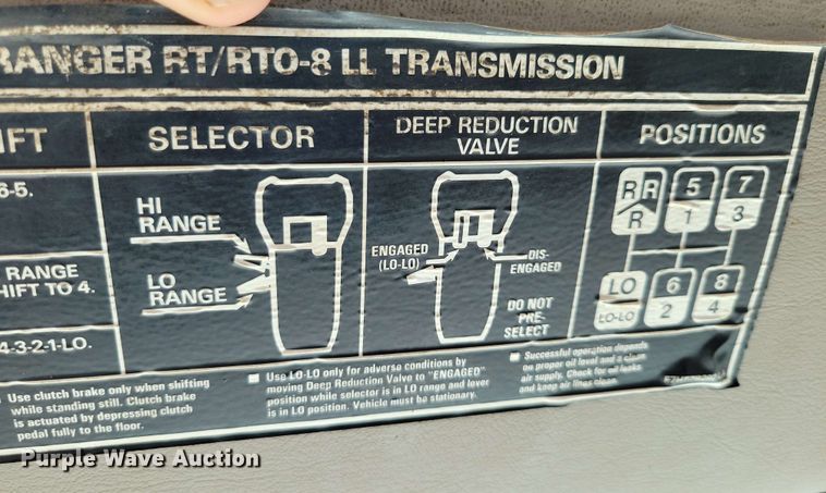 image for item DX7031 2003 Sterling LT8500 grapple crane truck