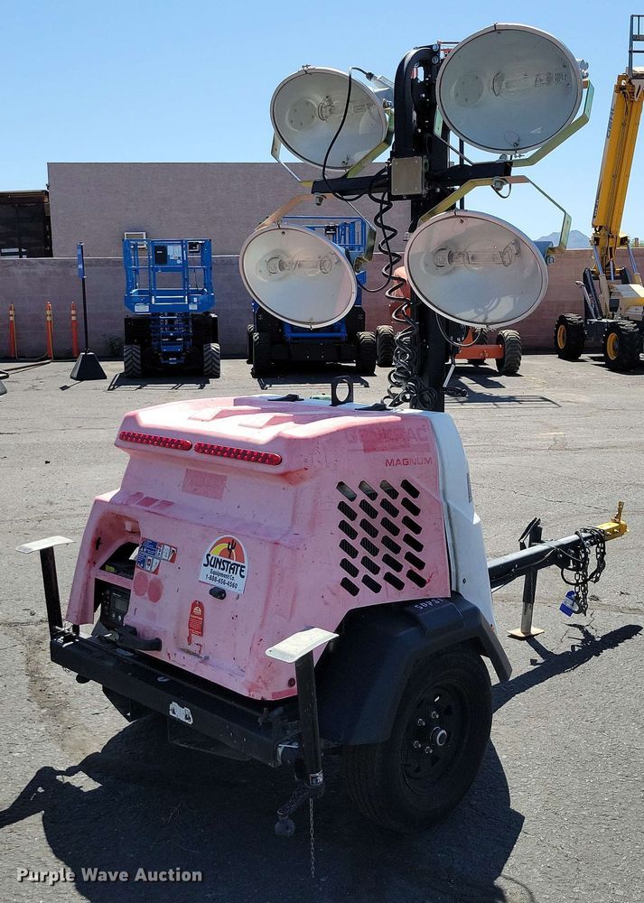 image for item DX7037 2017 Generac Magnum MLT6SK light plant