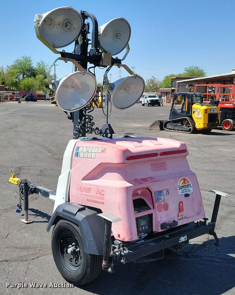 image for item DX7037 2017 Generac Magnum MLT6SK light plant