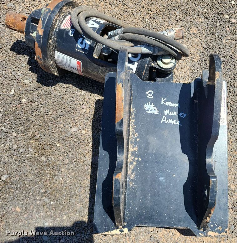 image for item DX7040 Kubota EA35 mini excavator auger