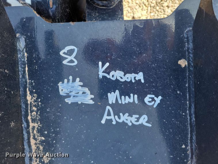 image for item DX7040 Kubota EA35 mini excavator auger