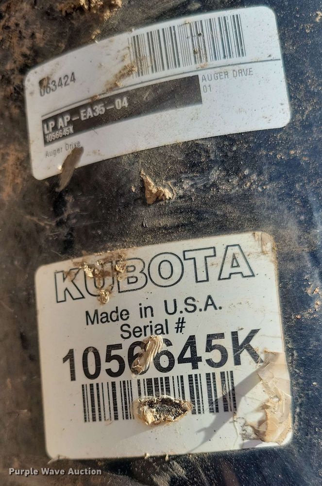 image for item DX7040 Kubota EA35 mini excavator auger