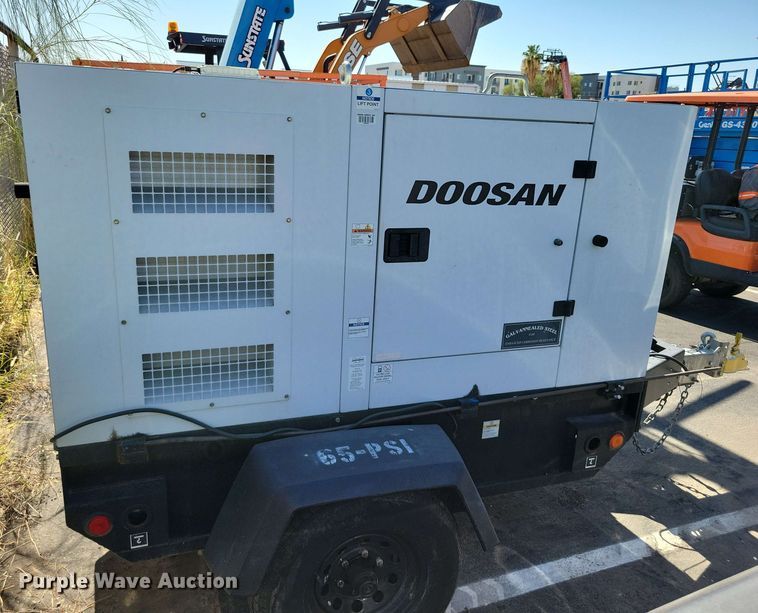 image for item DX7075 2018 Doosan G50WDO-T4F generator