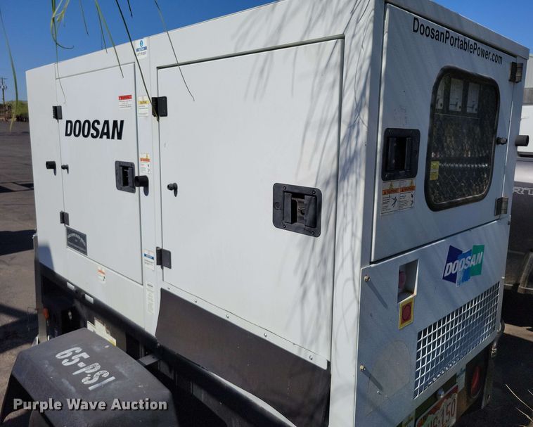 image for item DX7075 2018 Doosan G50WDO-T4F generator