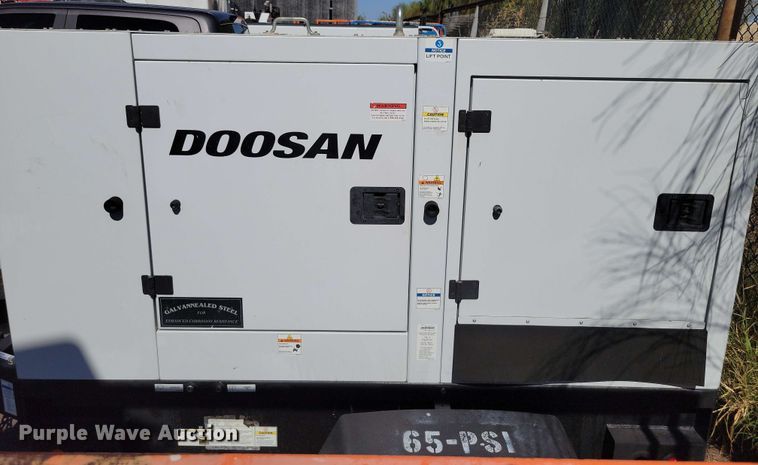 image for item DX7075 2018 Doosan G50WDO-T4F generator