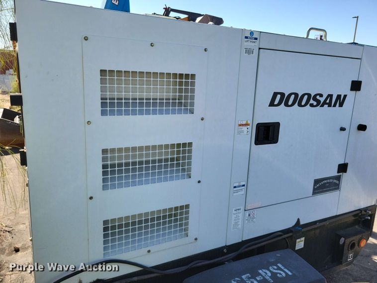 image for item DX7075 2018 Doosan G50WDO-T4F generator