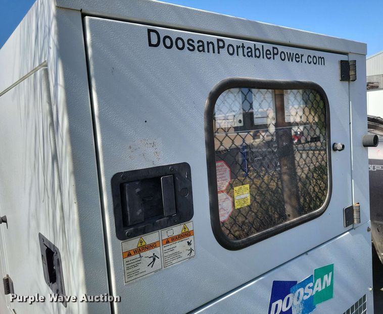 image for item DX7075 2018 Doosan G50WDO-T4F generator