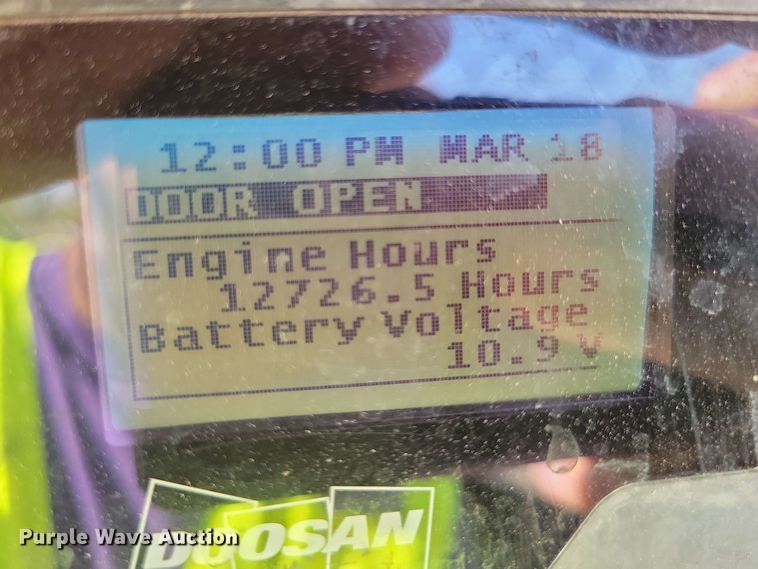 image for item DX7075 2018 Doosan G50WDO-T4F generator