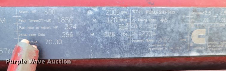 image for item DX7076 2008 Kenworth T800 semi truck