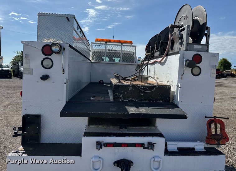 image for item DY0046 2011 Ford F750 Super Duty Crew Cab utility / service truck