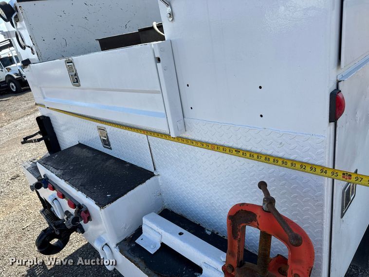 image for item DY0046 2011 Ford F750 Super Duty Crew Cab utility / service truck