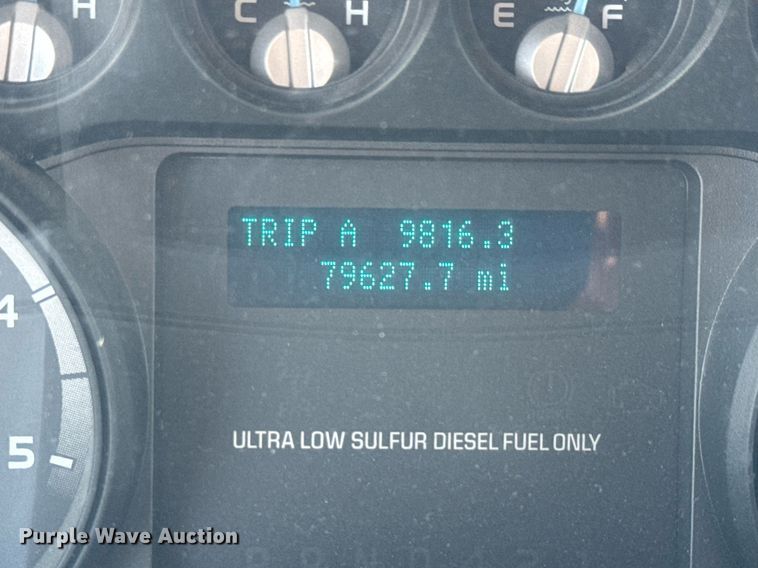 image for item DY0046 2011 Ford F750 Super Duty Crew Cab utility / service truck