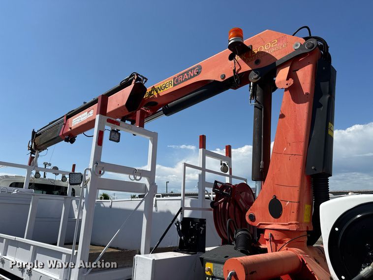 image for item DY0047 2009 International 7500 Crew Cab crane truck