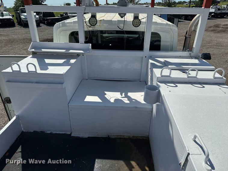 image for item DY0047 2009 International 7500 Crew Cab crane truck